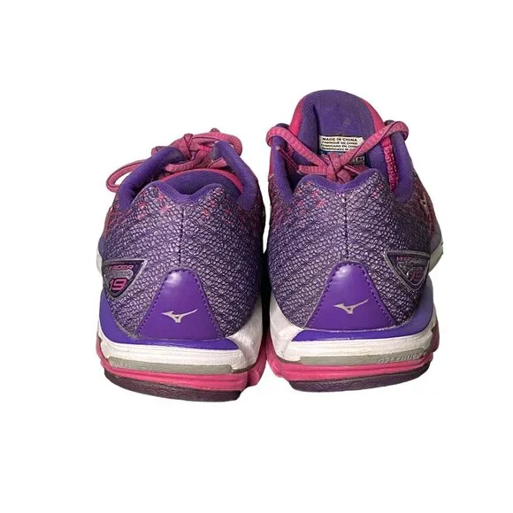 Mizuno Wave Rider 19 Athletic Running Shoes Sneakers Women's Size 8.5 - Picture 3 of 10